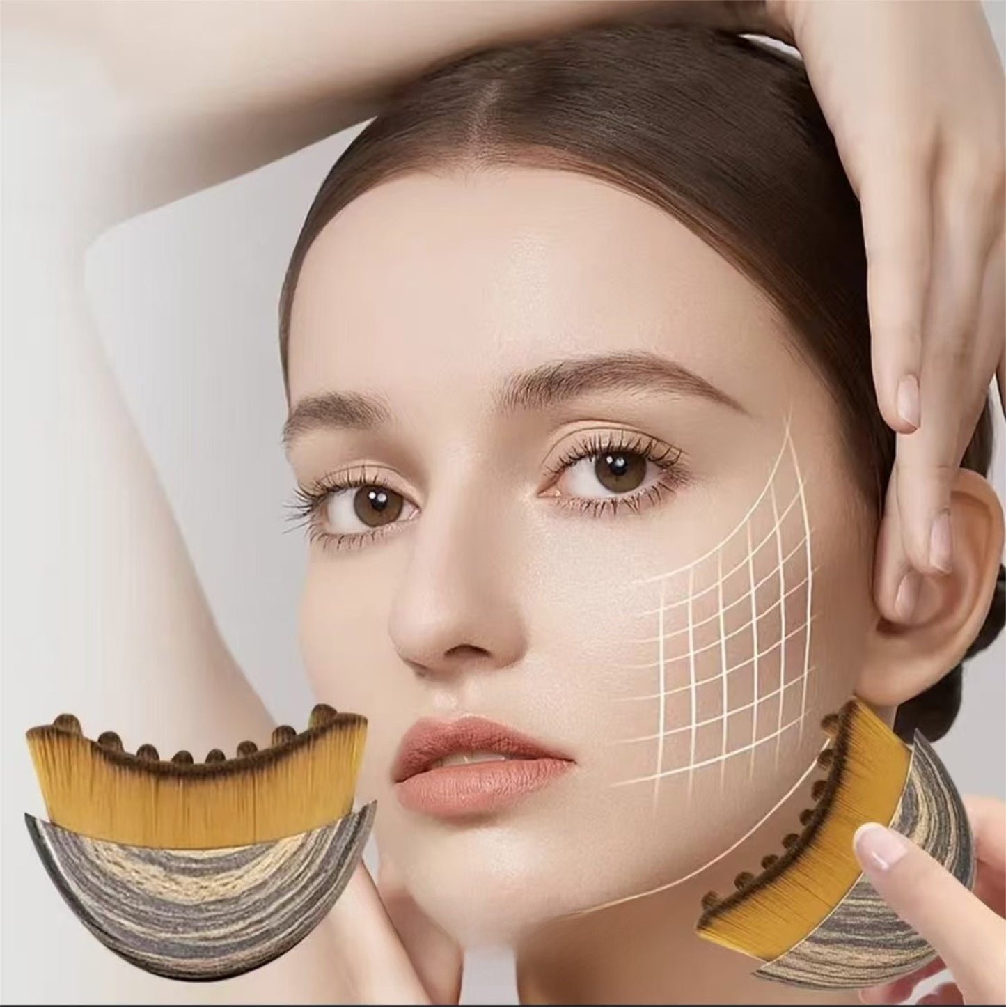 Lymphatic Massage Face Body Drainage Brush